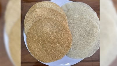 Bánh tráng chợ Đồn-Duyên nợ suốt đời con!