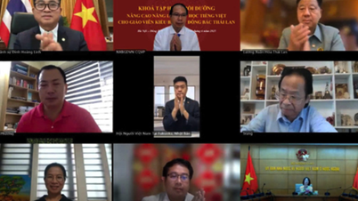 Training overseas Vietnamese teachers in Northeast Thailand