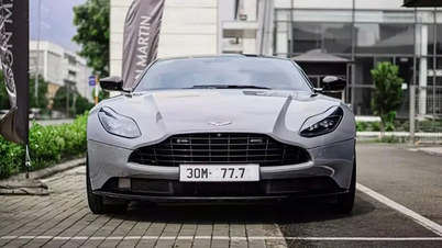 Aston Martin DB11 V8 returns to Hanoi after only 3 weeks in Ho Chi Minh City
