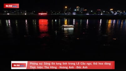 Sông Đà lung linh trong Lễ Cầu ngư, thả hoa đăng
