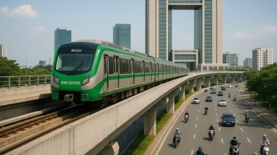 خطوة جديدة في مشروع مترو بينه دونج - سوي تيان برأس مال استثماري قدره 46,725 مليار دونج