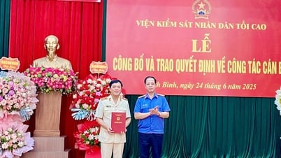 Ông Phạm Ngọc Cảnh giữ chức Viện trưởng Viện Kiểm sát nhân dân tỉnh Ninh Bình mới