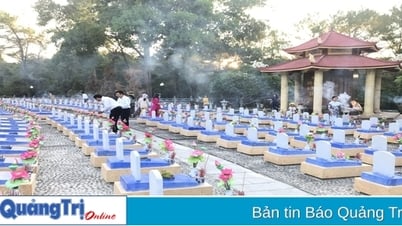 Spend 500 million VND from the Gratitude Fund to build reception houses at two national martyr cemeteries of Road 9 and Truong Son.
