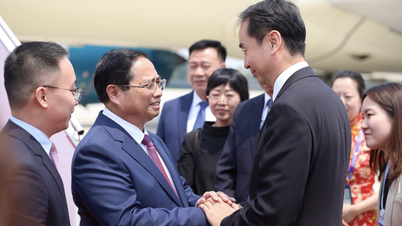 Thủ tướng Phạm Minh Chính tới Trung Quốc