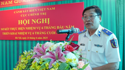 กองการเมืองของกองกำลังชายฝั่งเวียดนามสรุปภารกิจใน 6 เดือนแรกของปี 2568