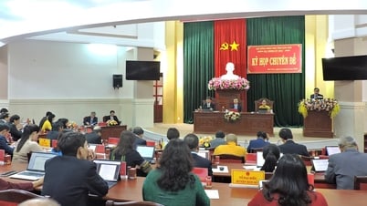 Special session of the Provincial People's Council, term XII, 2021 - 2026