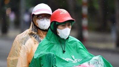 Dépression tropicale de niveau 8, Hai Duong a des orages