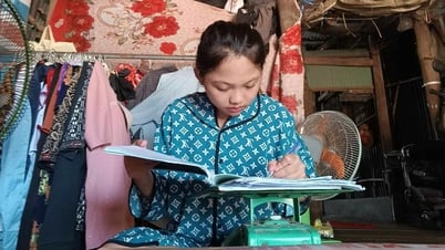 Ôm sách vở vào viện vừa chăm mẹ, vừa ôn thi tốt nghiệp