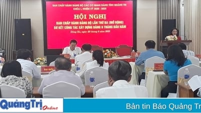 គណៈកម្មាធិការបក្សនៃទីភ្នាក់ងារបក្សខេត្ត Quang Tri៖ សញ្ញាណនៃការច្នៃប្រឌិត និងការអភិវឌ្ឍន៍