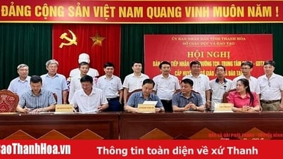 Handing over vocational secondary schools, district-level vocational education and continuing education centers to the Department of Education and Training