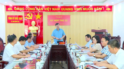 The 23rd session of the Bac Kan Provincial Party Committee Inspection Committee