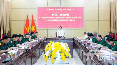 Đảng ủy Quân sự tỉnh Nghệ An ra Nghị quyết lãnh đạo thực hiện nhiệm vụ 6 tháng cuối năm 2025