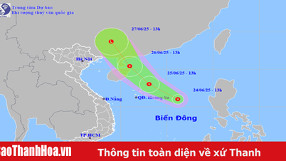 Thanh Hoa proactively responds to tropical depression