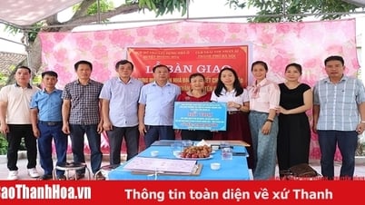 Huyện Hoằng Hóa: Hoàn thành hỗ trợ kinh phí xóa nhà tạm, nhà dột nát cho 214 hộ, đạt 100% kế hoạch