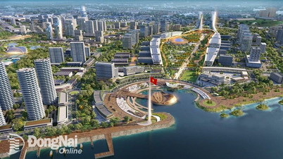 Fast 1 Milliarde VND wurden für den ersten Preis im Architekturwettbewerb für das Polit- und Verwaltungszentrum der Provinz Dong Nai vergeben