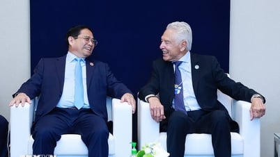 Thủ tướng Phạm Minh Chính tiếp xúc song phương nhân chuyến tham dự WEF 16