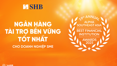 SHB ได้รับการยกย่องให้เป็น “ธนาคารที่มีการให้บริการทางการเงินยั่งยืนดีเด่น”
