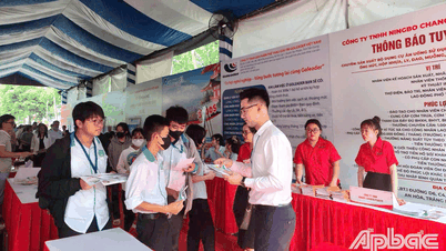 Tiền Giang: Ngày hội Việc làm lần thứ 1 năm 2025