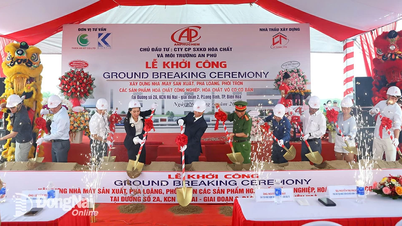 Đồng Nai khởi công xây dựng dự án nhà máy hóa chất hơn 120 tỷ đồng