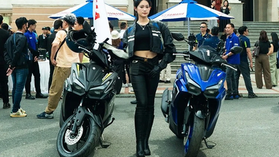 Крупный план Yamaha NVX 155 2025 года от 56 миллионов во Вьетнаме
