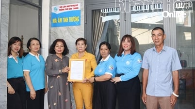 สหภาพสตรีเมืองญาจางส่งมอบบ้าน “ที่พักพิงแห่งความรัก” ให้แก่สตรีที่อยู่ในสถานการณ์ที่ยากลำบาก