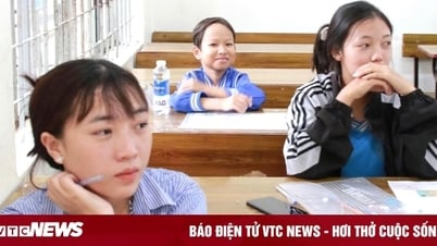 Thí sinh 'tí hon' bị nhầm là học sinh tiểu học lạc vào phòng thi tốt nghiệp THPT