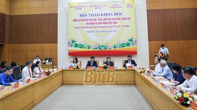 Seminario científico: Camarada Nguyen Van Linh: Un líder firme y creativo del Partido y de la revolución vietnamita