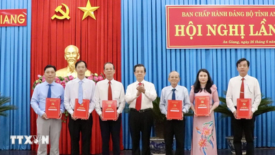 Establishment of An Giang Newspaper and Radio-Television, appointment of Editor-in-Chief