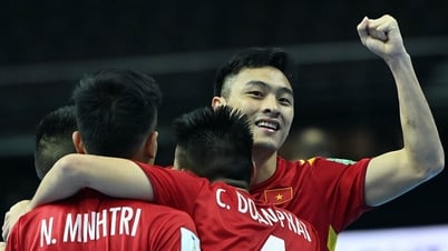 Tuyển futsal Việt Nam chung bảng với Trung Quốc
