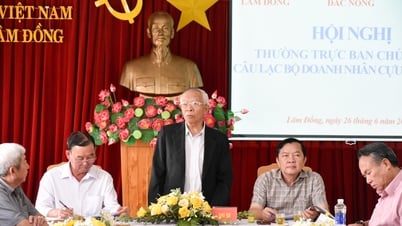 Bàn định hướng hoạt động Câu lạc bộ Doanh nhân Cựu chiến binh 3 tỉnh Lâm Đồng, Bình Thuận và Đắk Nông sau sáp nhập