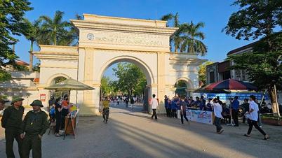 Thí sinh Thanh Hóa dự thi Tốt nghiệp trung học phổ thông năm 2025 tăng so với năm 2024