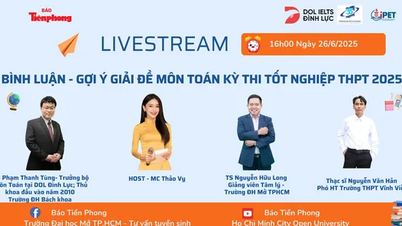 [TRỰC TIẾP] Gợi ý Giải đề Toán thi tốt nghiệp THPT 2025