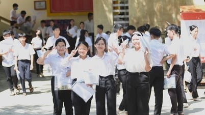 การสอบรอบแรกของการสอบรับปริญญามัธยมศึกษาตอนปลาย ปี 2568 กวางนามมีผู้สมัครขาดเรียน 84 คน