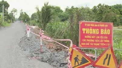 Sạt lở 'đe dọa' đời sống hàng trăm hộ dân