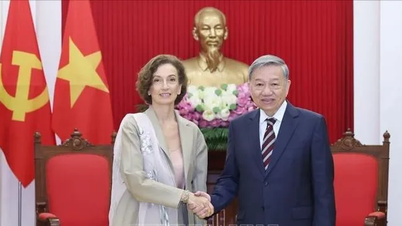 General Secretary To Lam receives UNESCO Director General Audrey Azoulay
