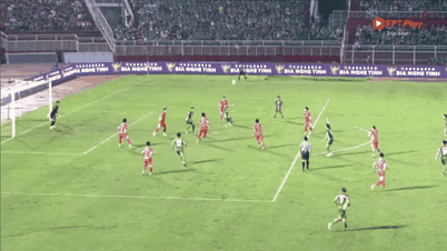 Siaran Langsung SHB Da Nang vs Binh Phuoc 0-0 (Tamat Separuh Masa 1): Bui Tien Dung berjaya menyelamatkan percubaan dengan cemerlang.