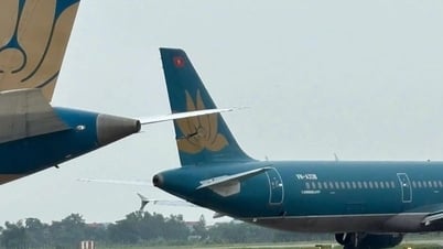 Dos aviones chocaron en el aeropuerto de Noi Bai