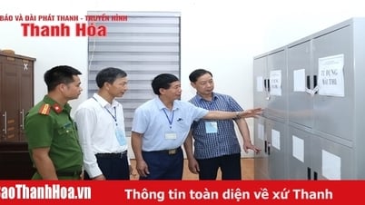 Thí sinh Thanh Hóa hoàn thành buổi thi thứ ba kỳ thi Tốt nghiệp THPT, không có sự cố bất thường