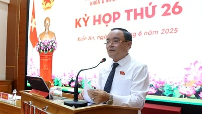 សម័យប្រជុំលើកទី២៦ ក្រុមប្រឹក្សាប្រជាជនស្រុកកៀនអាន៖ បញ្ចប់កម្មវិធីការងារអាណត្តិ ត្រៀមប្រតិបត្តិការរដ្ឋាភិបាលមូលដ្ឋាន២កម្រិត