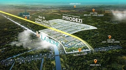 Flujo industrial al oeste de la ciudad de Ho Chi Minh, LA Home se convierte en un destino residencial gracias a sus coordenadas estratégicas