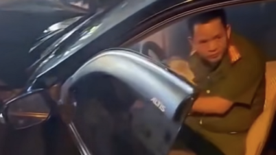 Dismissal of police lieutenant colonel who was drunk and caused multiple accidents in Bac Ninh
