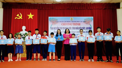 Nhiều hoạt động chăm lo con đoàn viên, người lao động