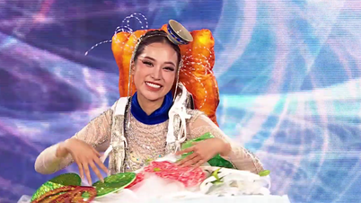 Ky Duyen នាំ Hanoi Pho ទៅកាន់ឆាក Miss Supranational 2025