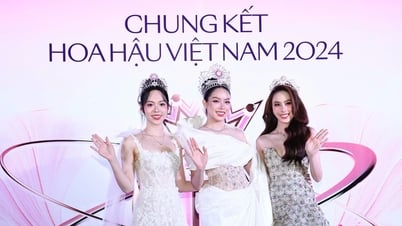 Las estrellas de primera línea se reúnen con entusiasmo para la noche final de Miss Vietnam 2024