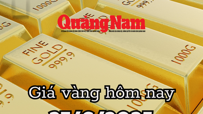 Giá vàng hôm nay 27/6/2025: Giá vàng trong nước giảm điên đảo, quay lại vạch xuất phát