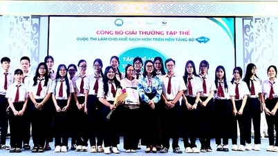 Trao giải Cuộc thi "Làm cho Huế sạch hơn" trên nền tảng Hue-S