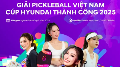 Over 1 billion VND in prizes await outstanding players at the 2025 Vietnam Pickleball Championship