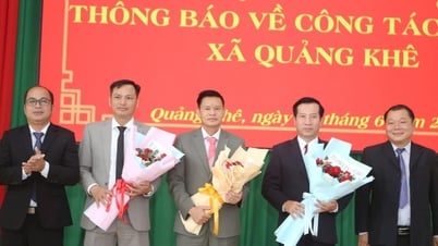 Dak Nong은 Dak Glong에 4개의 새로운 공동체를 위한 인력을 발표했습니다.