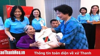 บริจาครถเข็น 100 คัน ให้กับผู้พิการใน 5 ท้องที่ของจังหวัดทานห์ฮวา