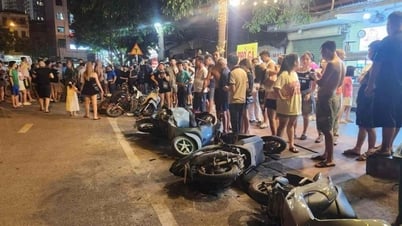 إقالة نقيب الشرطة المقدم الذي كان في حالة سكر وتسبب في حادث في باك نينه